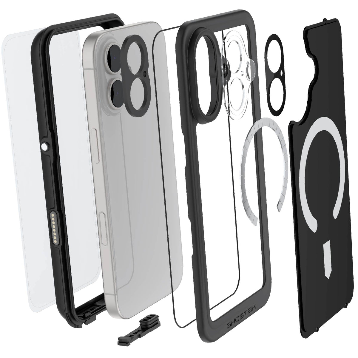 iPhone 17 Waterproof Case MagSafe Protective Phone Cover Underwater Full Body Heavy Duty
