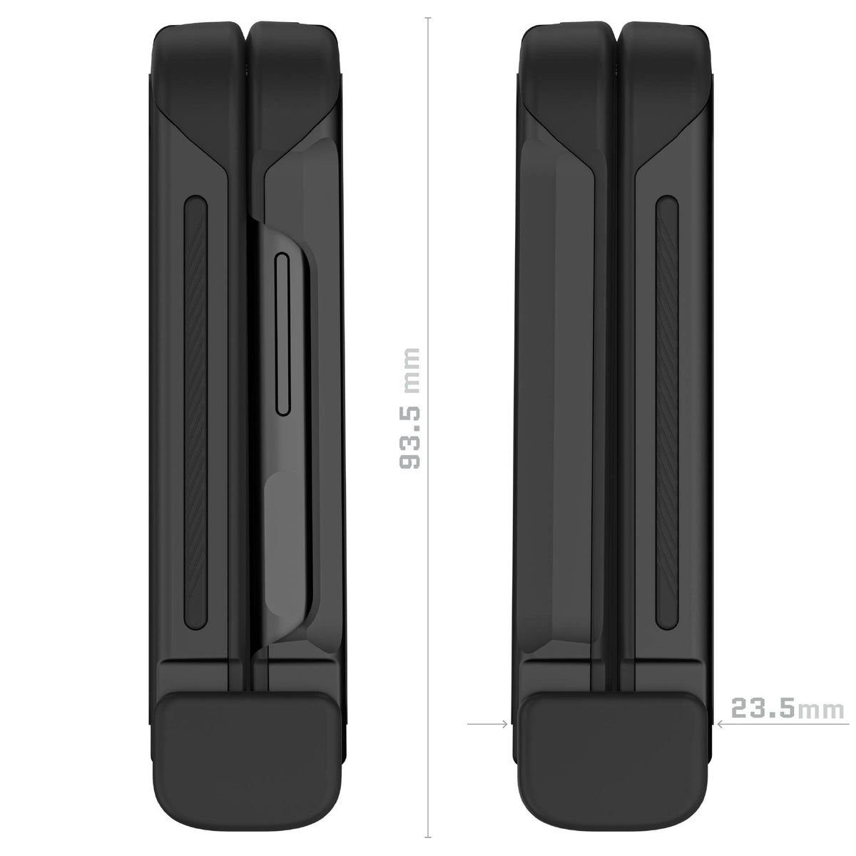 Samsung ZFlip4 Case Black Metal