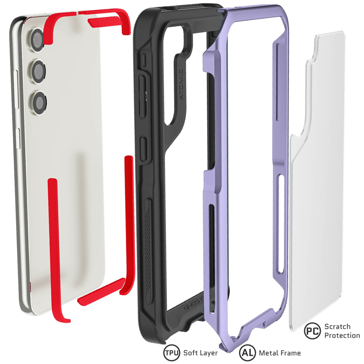 Samsung Galaxy S23+ Case Purple