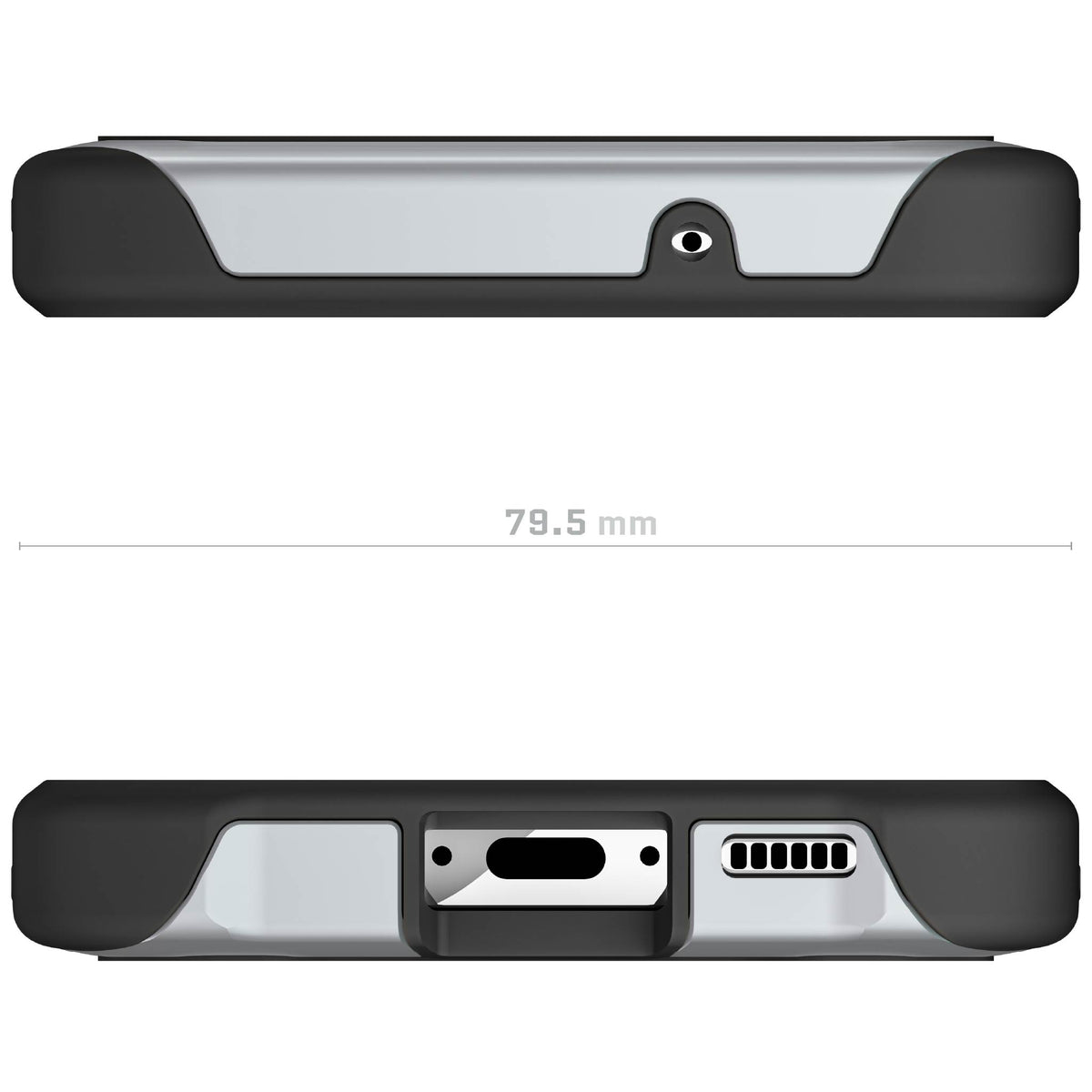 Samsung S23 Case Silver