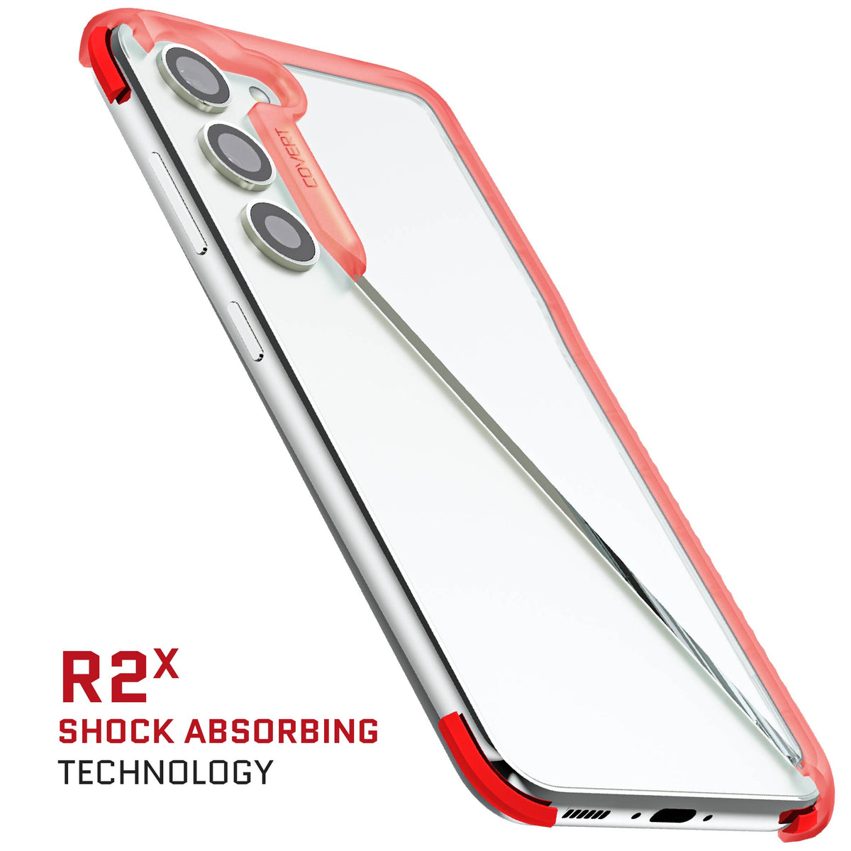 Galaxy S23 Case Pink Clear