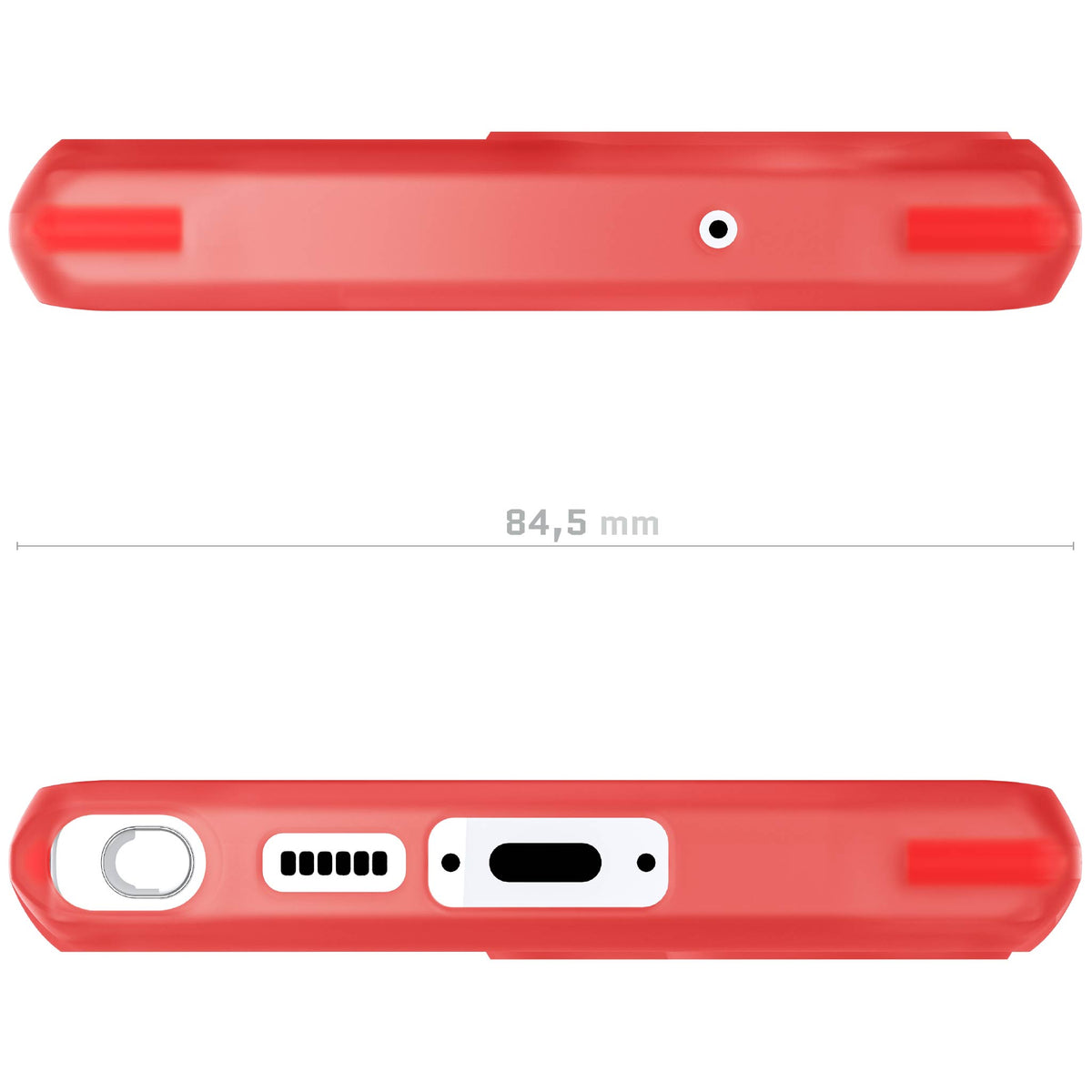 S23 Ultra Pink Case Clear