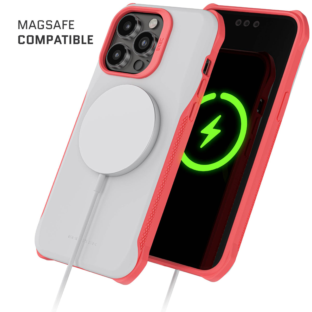 MagSafe iPhone 14 Pro Max Case Wallet Pink