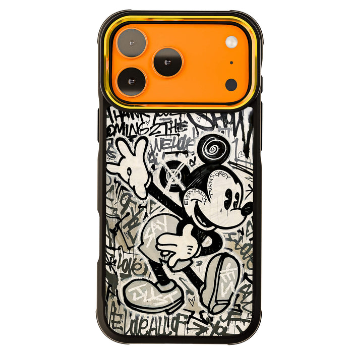 iPhone 17 Pro Max Case Mickey Mouse Everything Turns Grey Collab Artwork Phone Cover MagSafe Doped Out M Artist