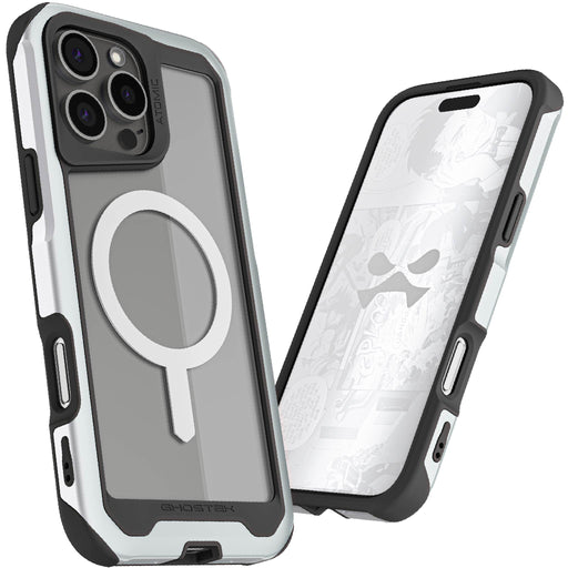 iPhone 16 Pro Max Silver MagSafe Case