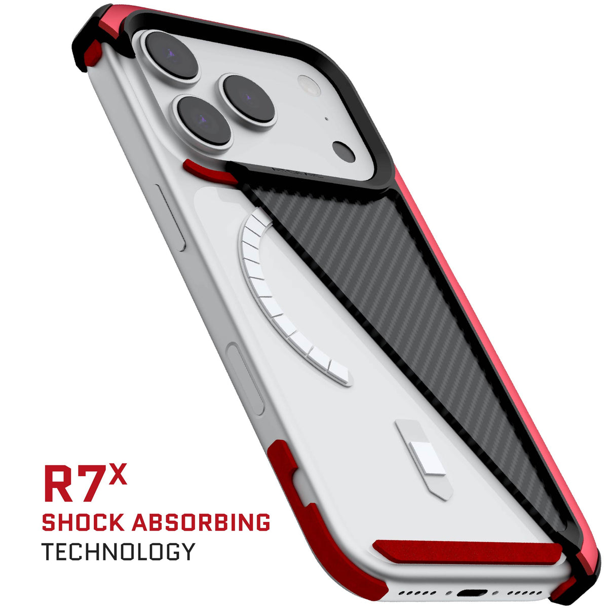 iPhone 18 Pro Case Aramid MagSafe Aluminum Metal Bumper Clear Protective Phone Cover