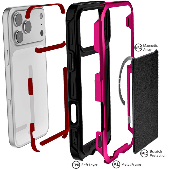 iPhone 17 Pro / Max Aluminum MagSafe Cases — ATOMIC