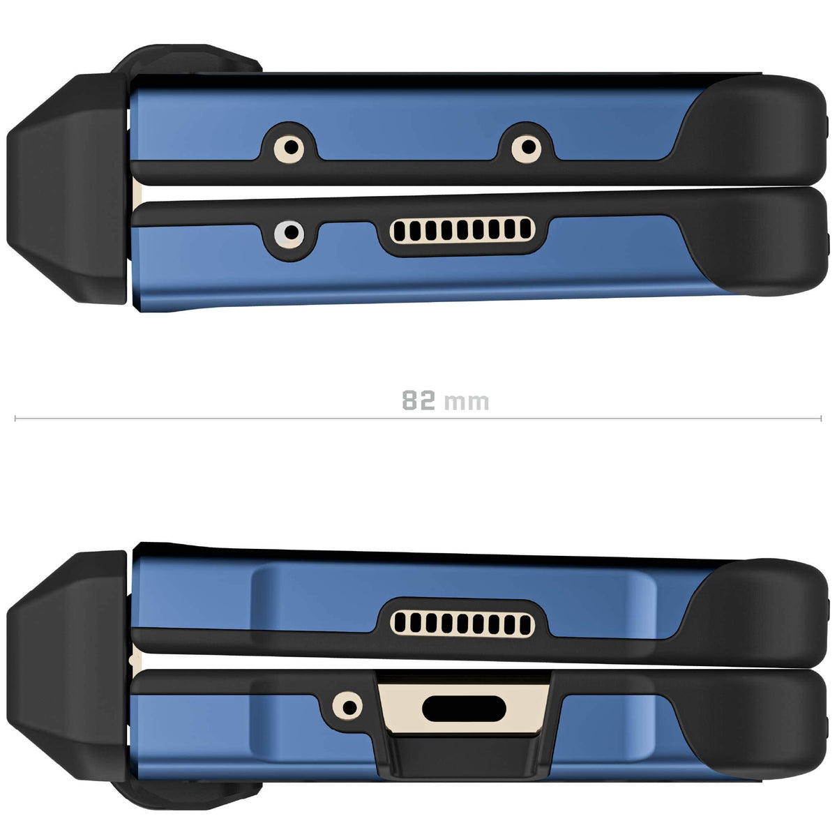 Blue Galaxy Fold 5 Case