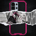 Galaxy S26 Ultra Case Clear Metal MagSafe Pink
