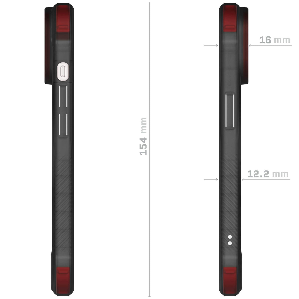 Claer iPhone 15 Plus Case Smoke MagSafe