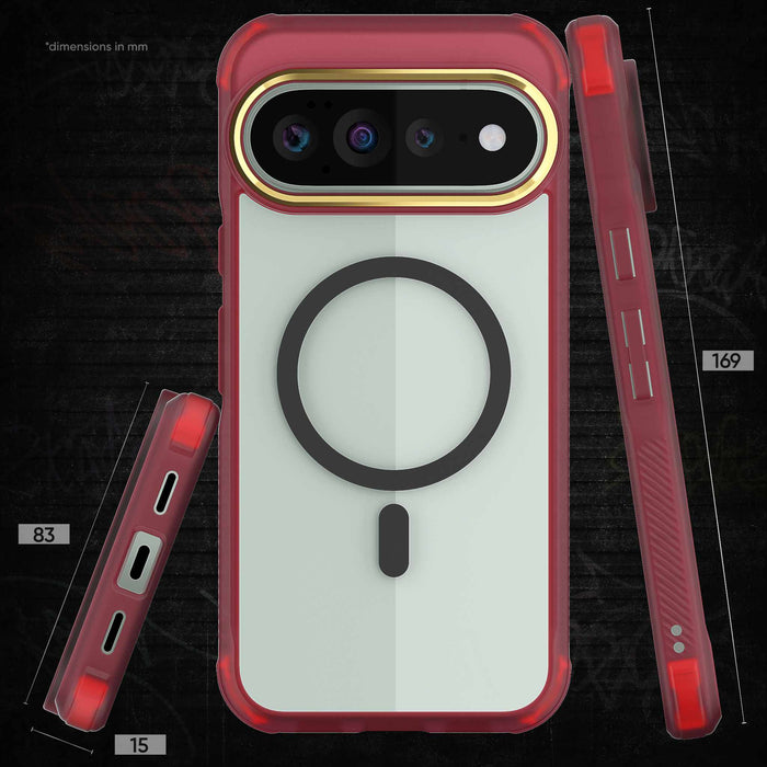Pixel 11 Pro XL Case Clear Red