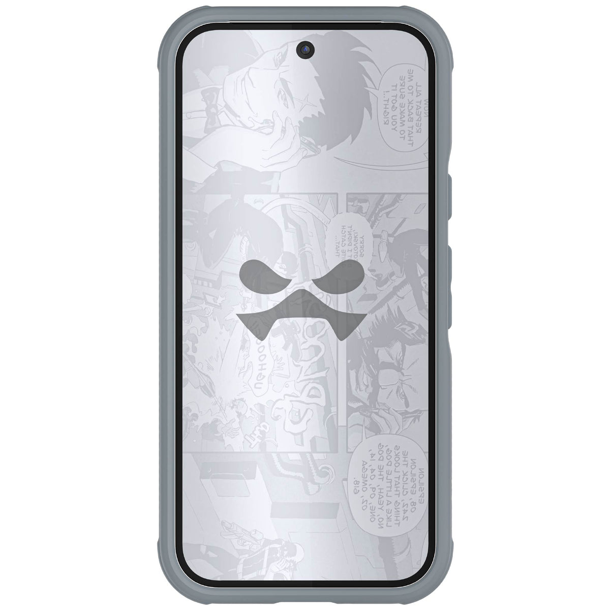 Google Pixel 9 Protective Phone Case Clear Grey Silicone