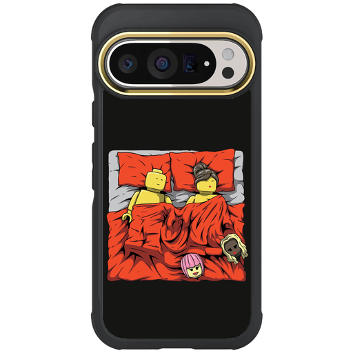 Pixel 9 Pro XL Sleeping Together Brick Edition by RX Strip Artist Artwork Protective Phone Case Limited Edition Collab Cover