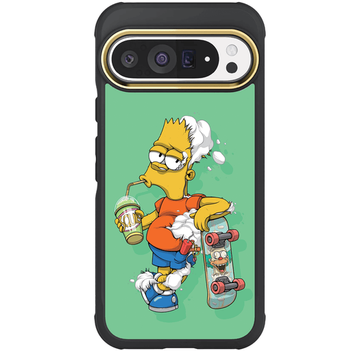 Google Pixel 9 Pro XL DECONSTRUCTED BART by Dhani Barragán Artist Artwork Protective Phone Case Limited Edition Collab Cover