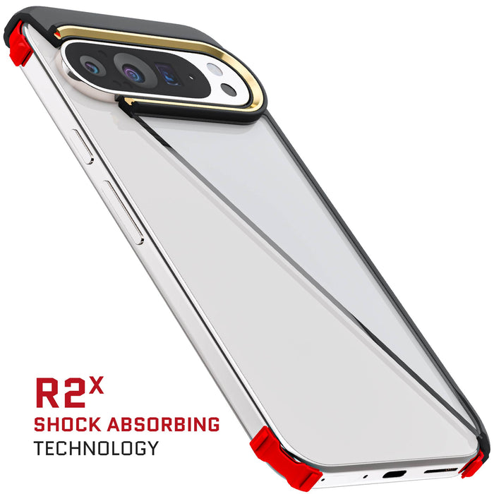 Pixel 9 Pro XL Case Black Clear Cover