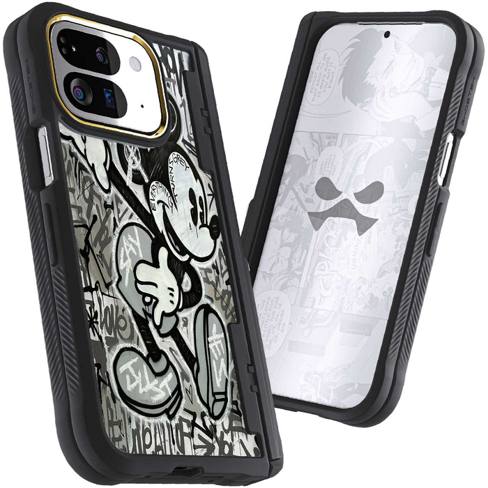 Google Pixel 9 Pro Fold Mickey Mouse Everything Turns Grey Case