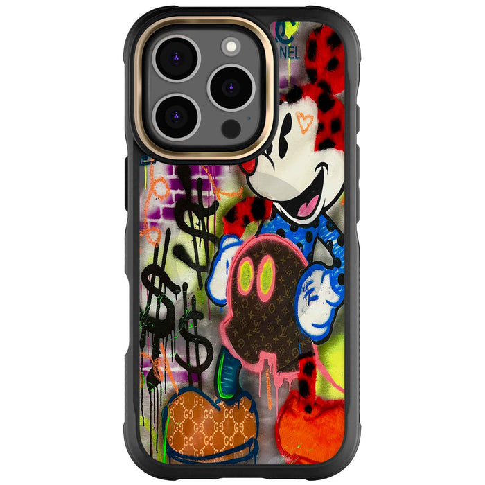 Apple iPhone 16 Pro Mickey Mouse Plush Fashion Case