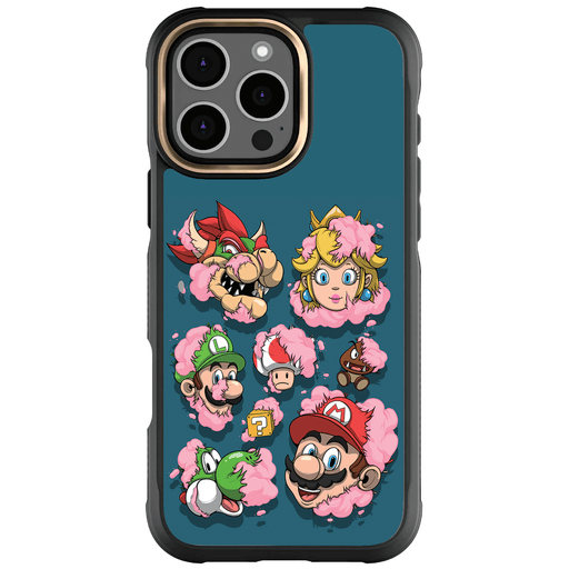 Apple iPhone 16 Pro Max DECONSTRUCTED SUPER M CHUNKS by Dhani Barragán Artist Artwork Protective Phone Case Limited Edition Collab Cover