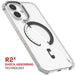 Apple iPhone 17 Case Clear Matte MagSafe Protective Phone Cover Shockproof Magnetic