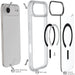 iPhone Air Case Clear Matte MagSafe Protective Phone Cover Magnetic