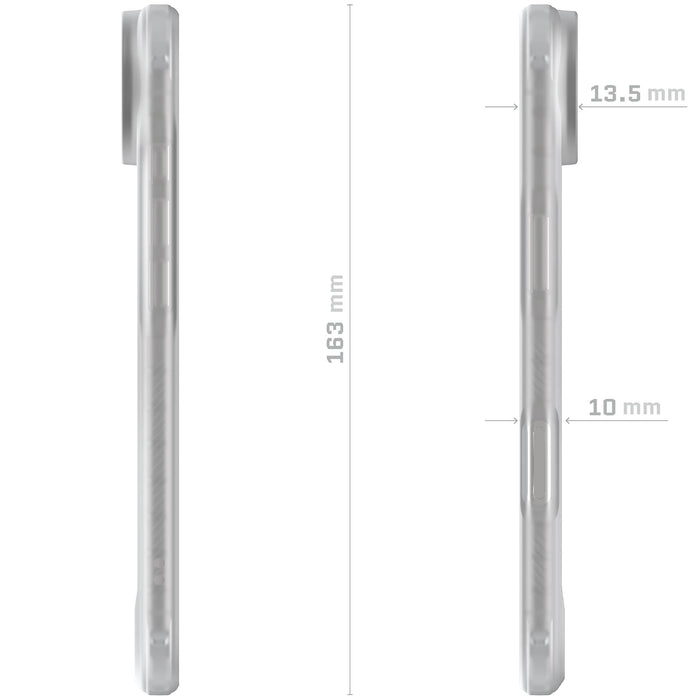 iPhone Air Case Clear Matte MagSafe Phone Cover