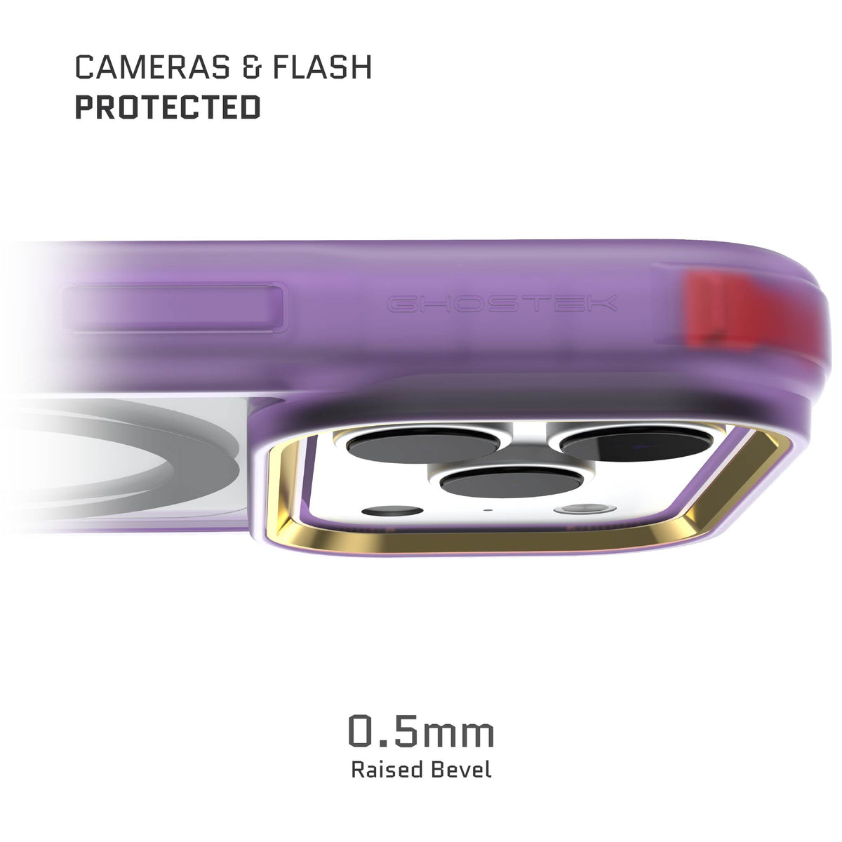 iPhone 18 Pro Case Purple Clear MagSafe Protective Phone Cover Shockproof Magnetic Mag Safe Slim Thin