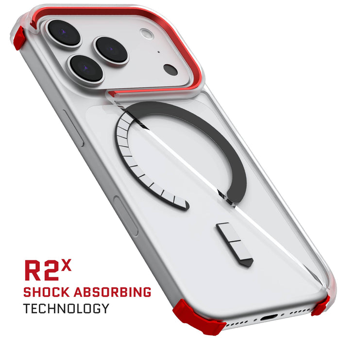 iPhone 17 Pro  Case Clear MagSafe Protective Phone Cover Shockproof Magnetic