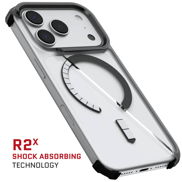 Apple iPhone 17 Pro Case Smoke Matte MagSafe Protective Phone Cover Shockproof Magnetic