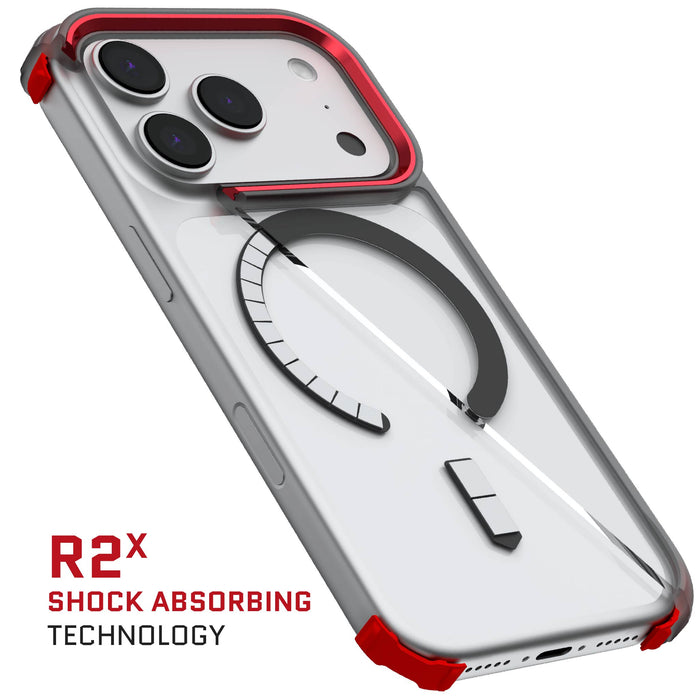 iPhone 17 Pro Case Smoke MagSafe Protective Phone Cover Shockproof Magnetic