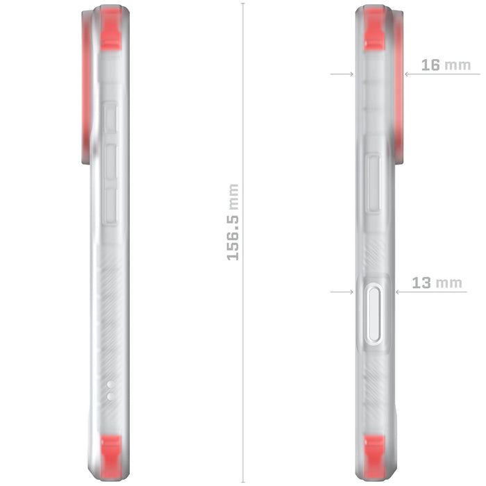 iPhone 17 Pro  Case Clear MagSafe Phone Cover