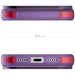 iPhone 17 Pro Case Purple Clear MagSafe