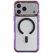 iPhone 17 Pro Max Case Purple Clear MagSafe Protective Phone Cover Shockproof Magnetic Mag Safe Slim Thin