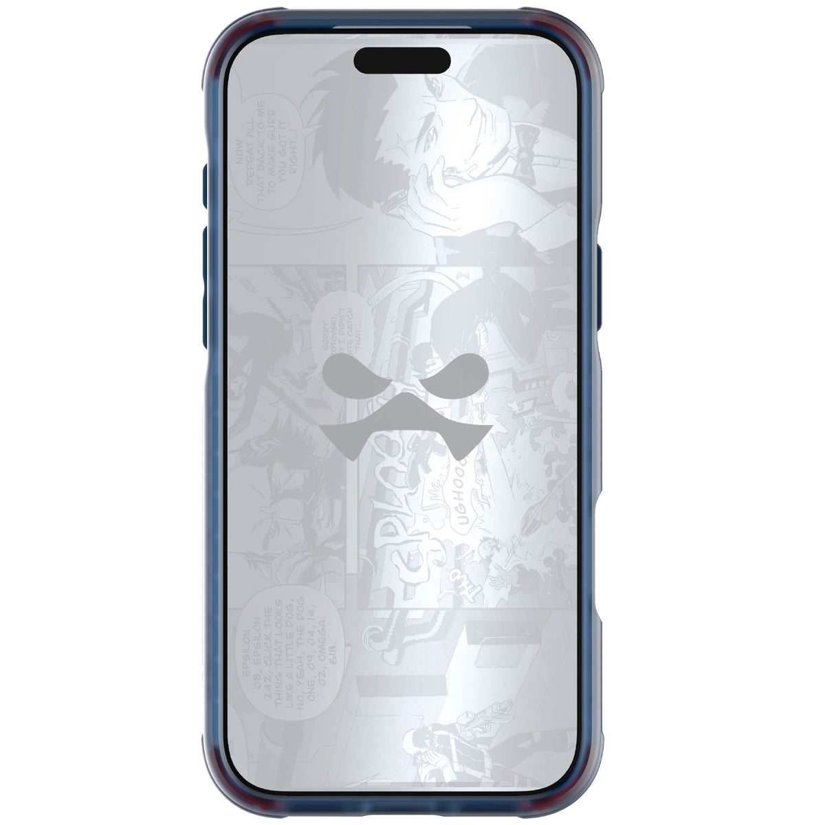 iPhone 17 Pro Max Case Blue Clear MagSafe Protective Phone Cover