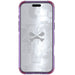 iPhone 17 Pro Max Case Purple Clear MagSafe Protective Phone Cover