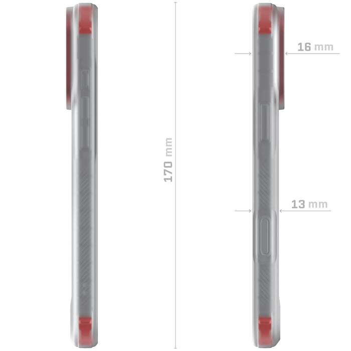 iPhone 17 Pro Max Case Clear MagSafe Phone Cover