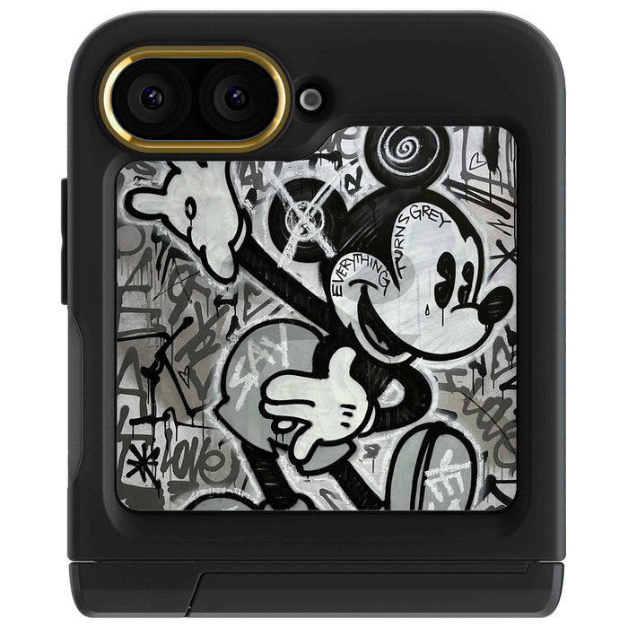 Samsung Galaxy Z Flip 6 Mickey Mouse Everything Turns Grey Case