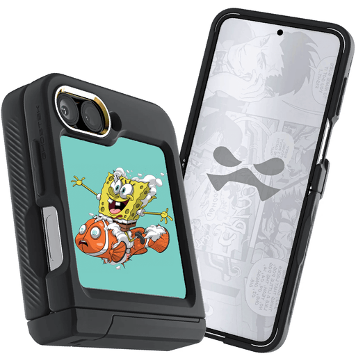 Samsung Galaxy Z Flip 6 NOT SO FUNNY by Dhani Barragán Artist Artwork Protective Phone Case Limited Edition Collab Cover