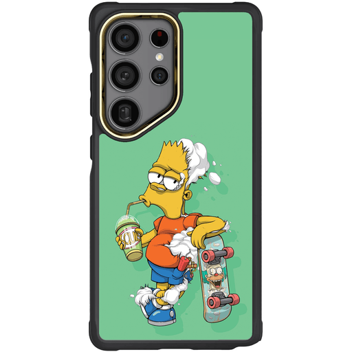 Galaxy S25 Ultra DECONSTRUCTED BART by Dhani Barragán Artist Artwork Protective Phone Case Limited Edition Collab Cover