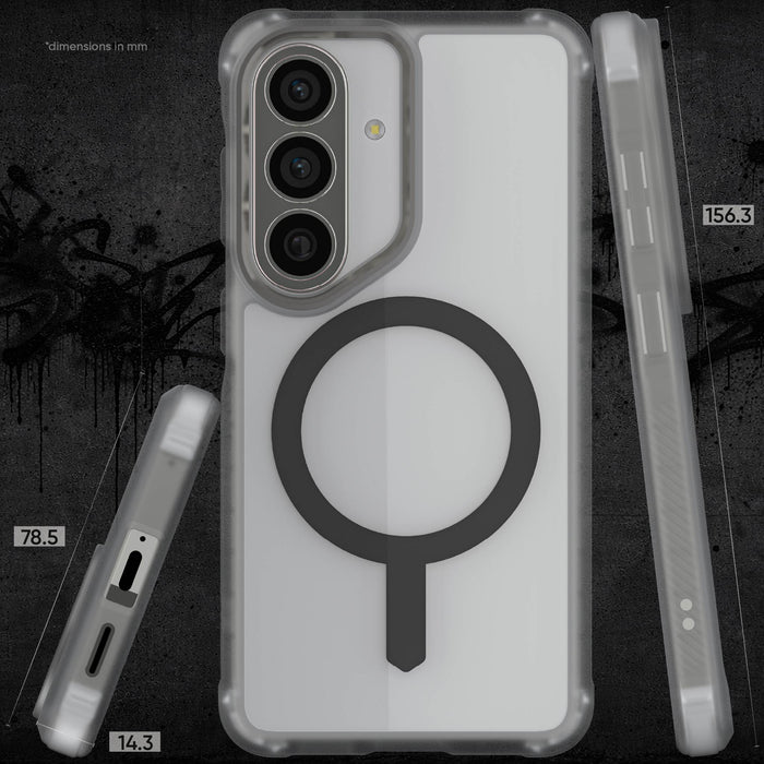 Samsung Galaxy S26 Case Clear MagSafe Protective Phone Cover Magnetic Ring