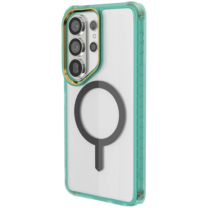 Galaxy S26 Ultra Clear Case MagSafe Protective Phone Cover Magnetic Ring Shockproof Premium Teal Limited Edition