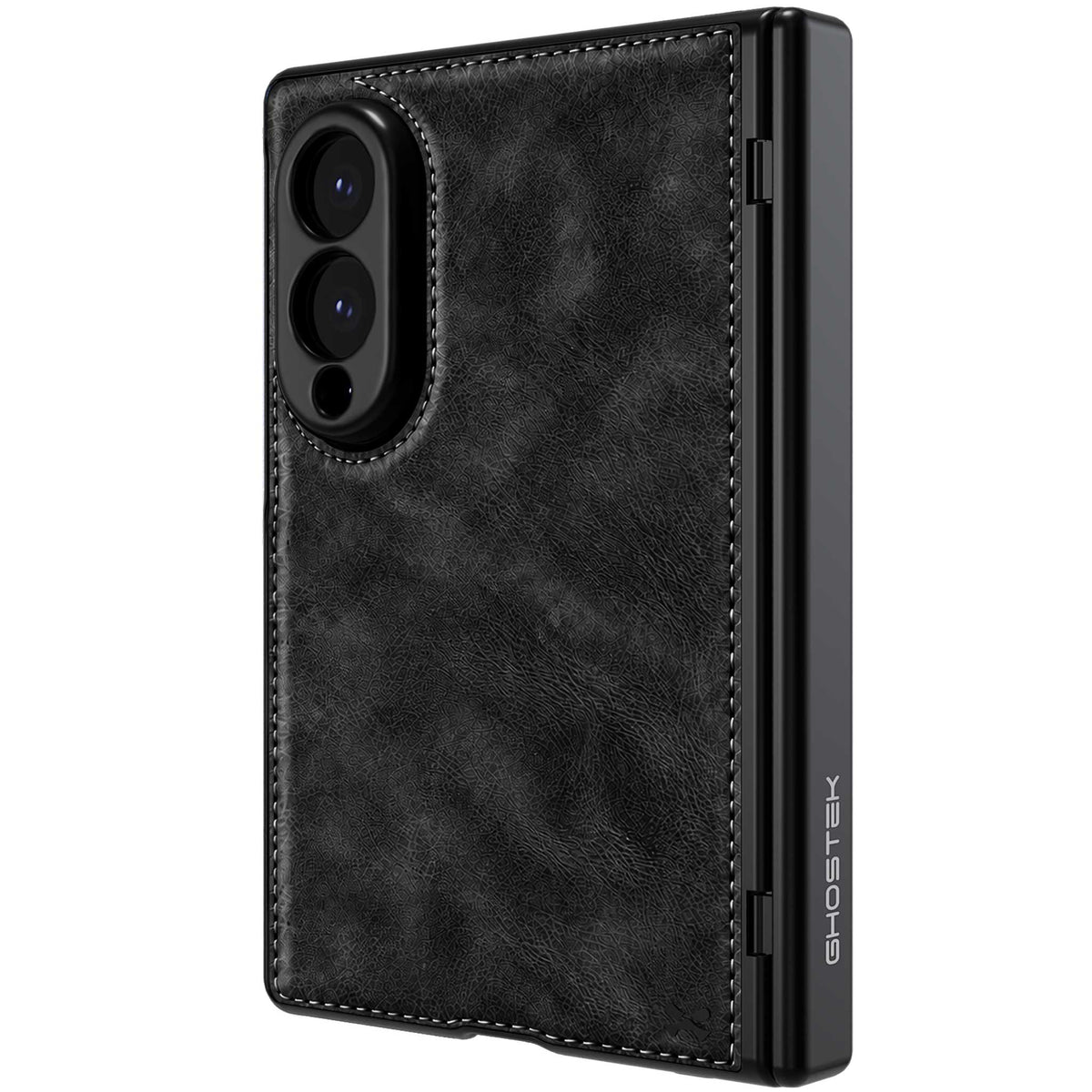 Galaxy Z Fold 8 Case Leather Black