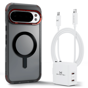 
                        Pixel 10 Series Bundle – Case + Charger + Cable