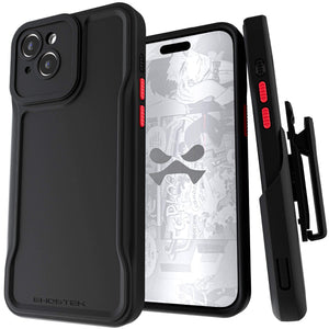 
                                iPhone 15 Series Heavy Duty Cases with Holster— IRON Guard
