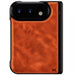 iPhone Duo Brown Leather Case with Screen Protector and MagSafe Magnetic