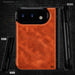 iPhone Duo Brown Leather Case with Screen Protector and MagSafe Magnetic Cover