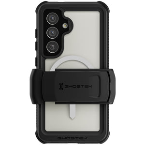 
                                Galaxy S25 / Plus / Ultra Waterproof Case MagSafe with Belt Clip Holster — NAUTICAL