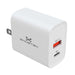 30W Dual Port USB-C Wall Charger Adapter Block Outlet Brick