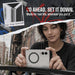 Samsung Galaxy Z Fold 8 Case Clear MagSafe Hinge Cover Magnetic