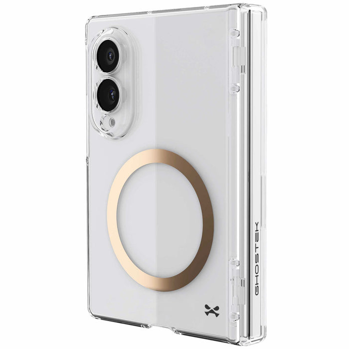 Samsung Galaxy Z Fold 8 Case Clear Gold