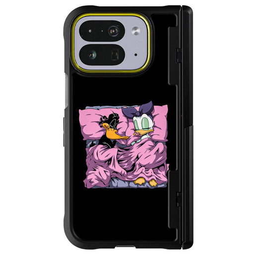 Pixel 10 Pro Fold Sleeping Together Plastic Edition by RX Strip Artist Artwork Protective Phone Case Limited Edition Collab Cover